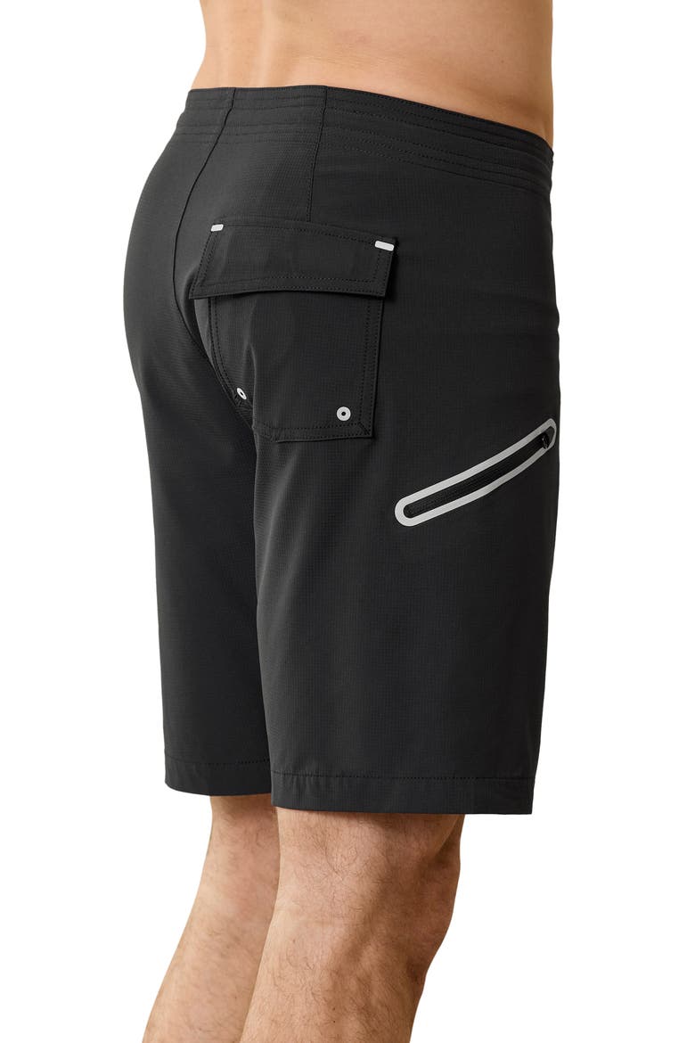 Molokai Board Shorts, Alternate, color, BLACK