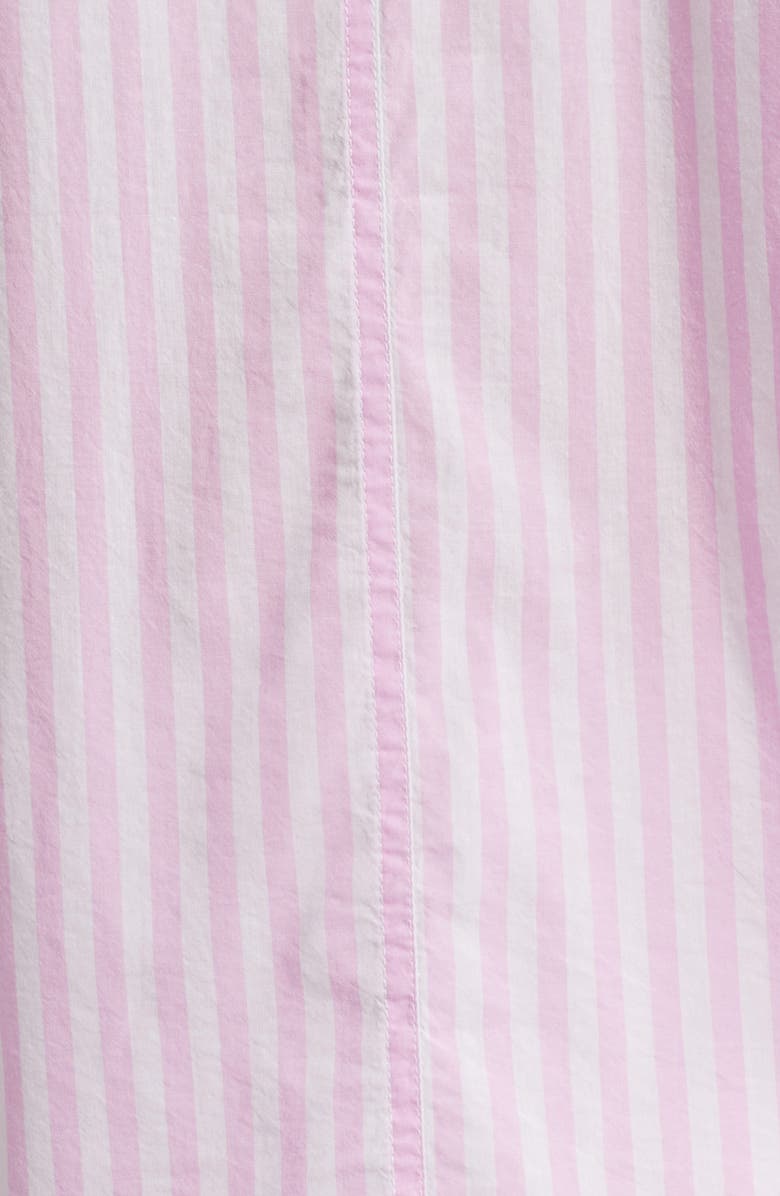beachlunchlounge Wells Stripe Shirt, Alternate, color, Pink Icing