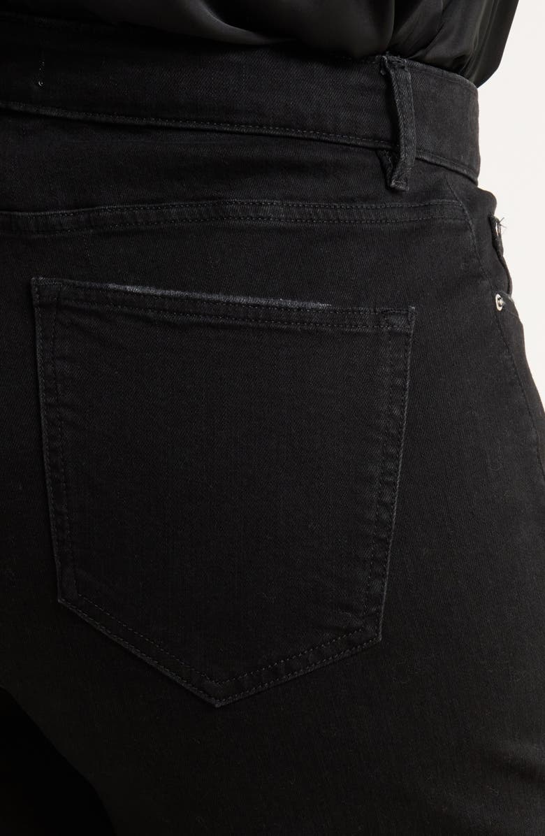 WARP+WEFT NCE High Waist Wide Leg Jeans, Alternate, color, Inkwell