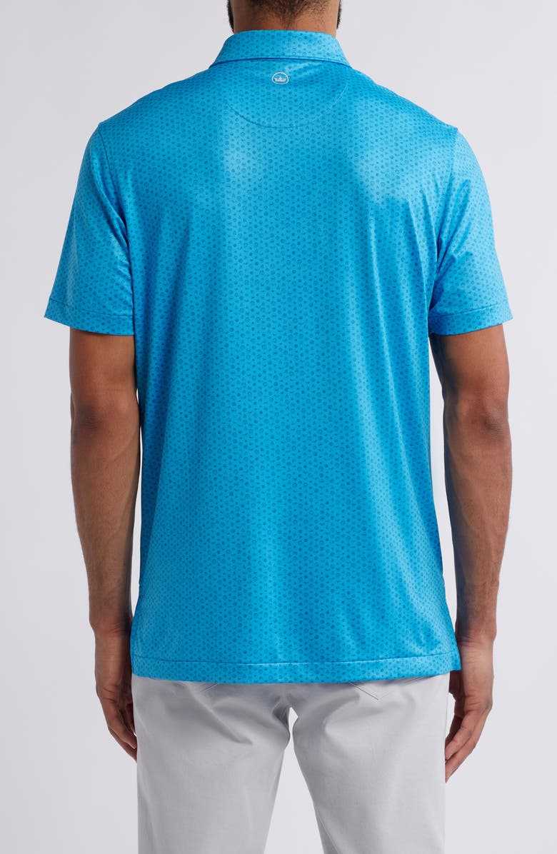 Peter Millar Elements Performance Jersey Polo, Alternate, color, Riverbed