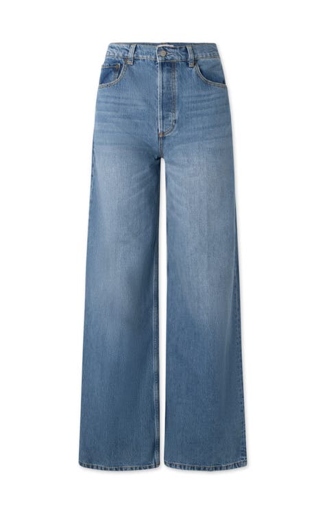 The Jovi Retro Wide Leg High Rise Jeans
