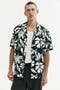  Dark Green/Floral