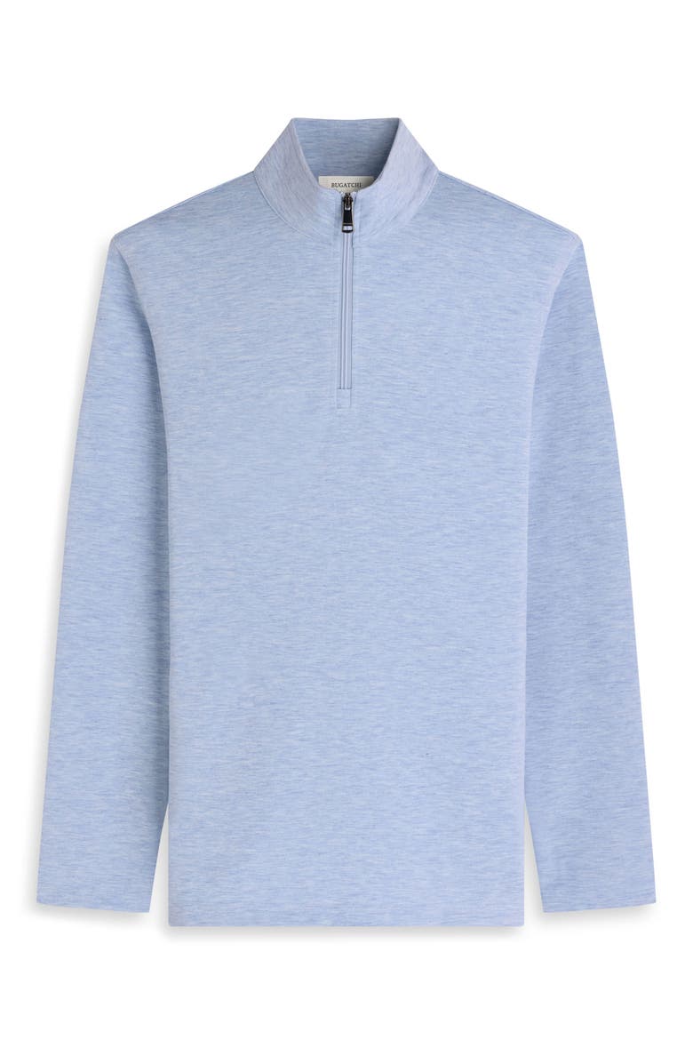 Soft Touch Quarter Zip Pullover, Alternate, color, AIR BLUE