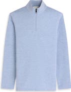 Bugatchi Soft Touch Quarter Zip Pullover