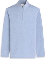 Bugatchi Soft Touch Quarter Zip Pullover