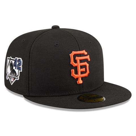 Men's New Era Black San Francisco Giants 2026 Jackie Robinson Day 59FIFTY Fitted Hat