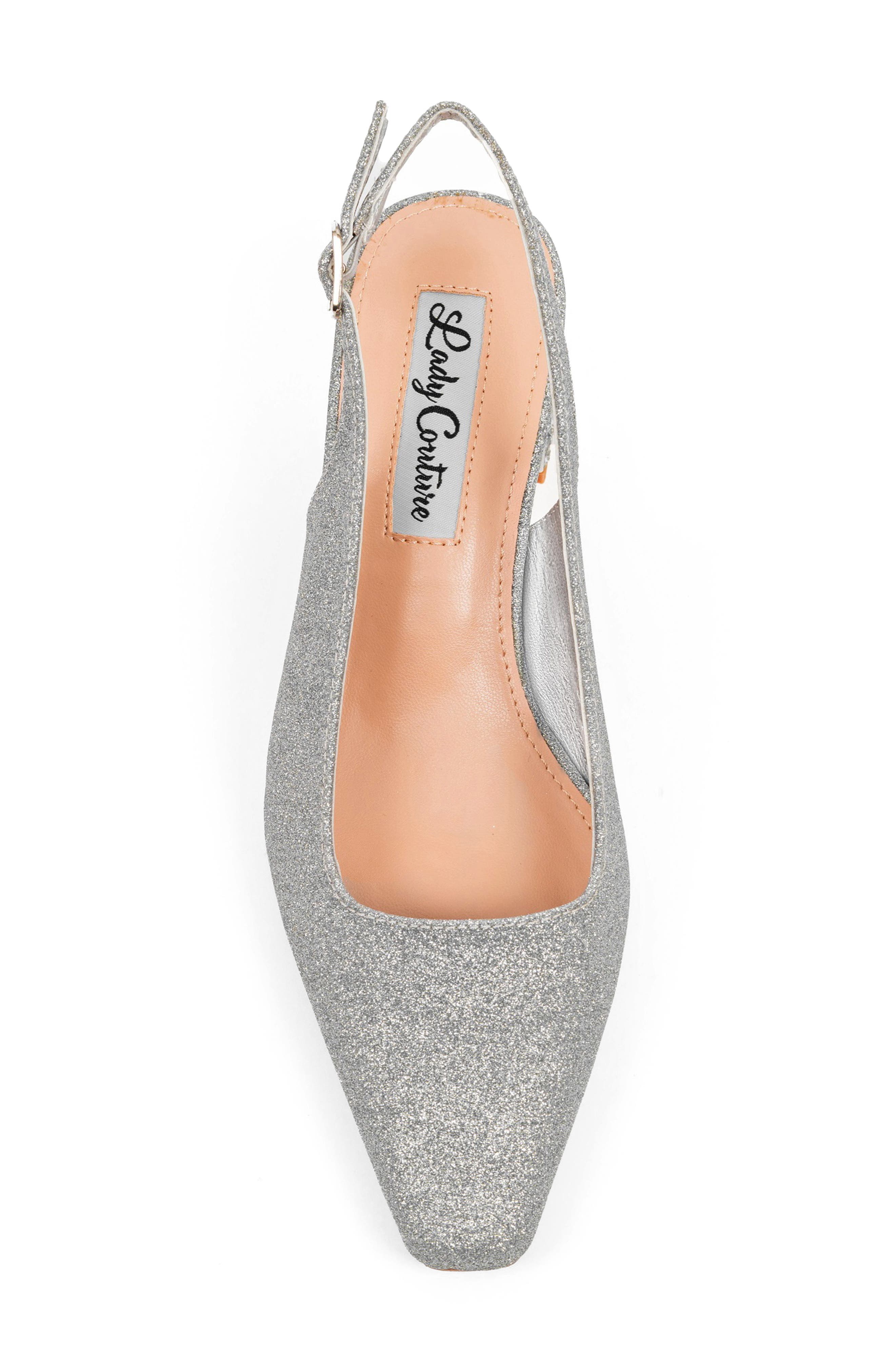 Natalienr Slingback Pump, Alternate, color, SILVER