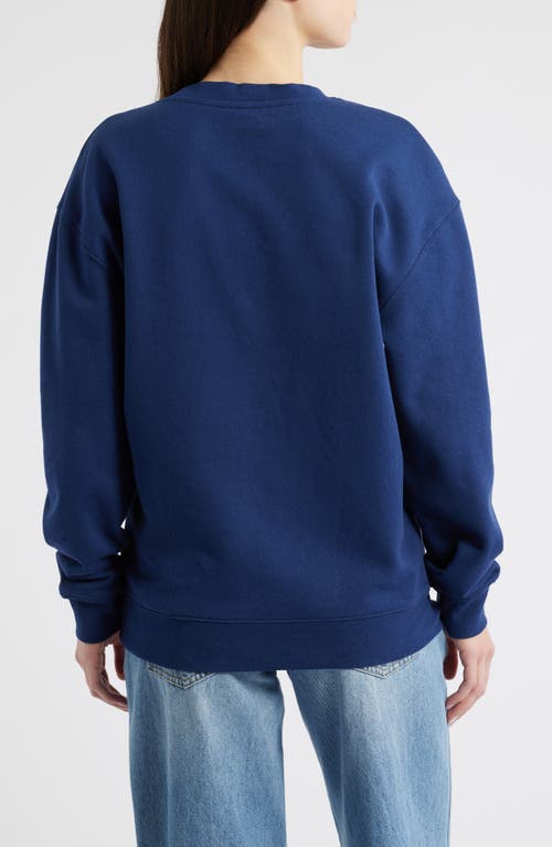Shop Golden Hour Newport Sail Graphic Sweatshirt In Medieval Blue