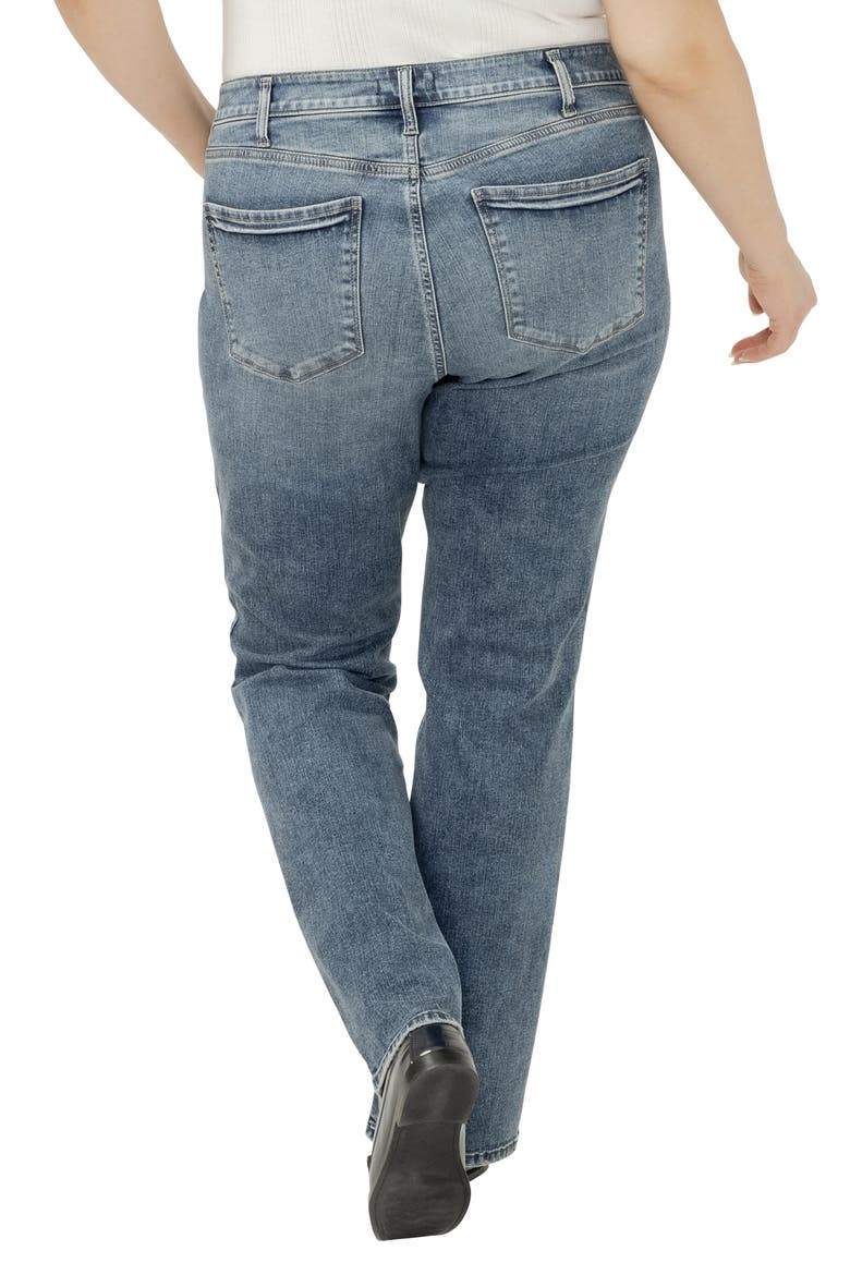 Avery High Waist Slim Bootcut Jeans, Alternate, color, KIRBY