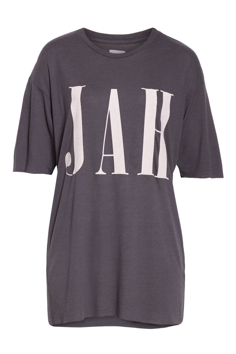 Oversized Tee, Alternate, color, BLACK