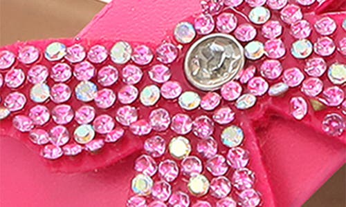 Yoki Kids' Embellished Butterfly Sandal In Pink