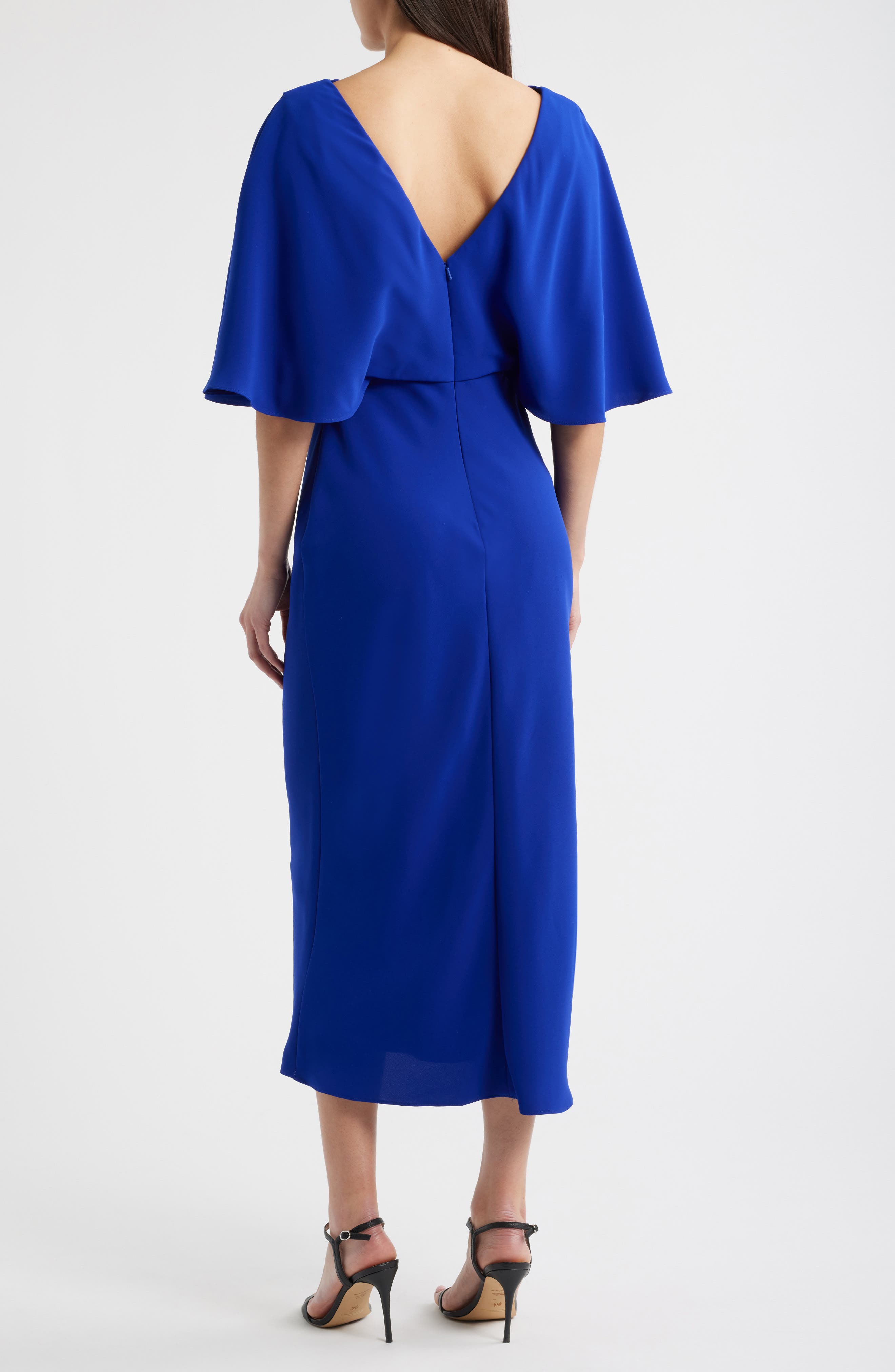 Drape Bodice Cocktail Dress - image 2