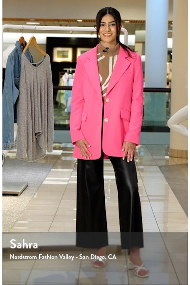 Notch Collar Blazer video