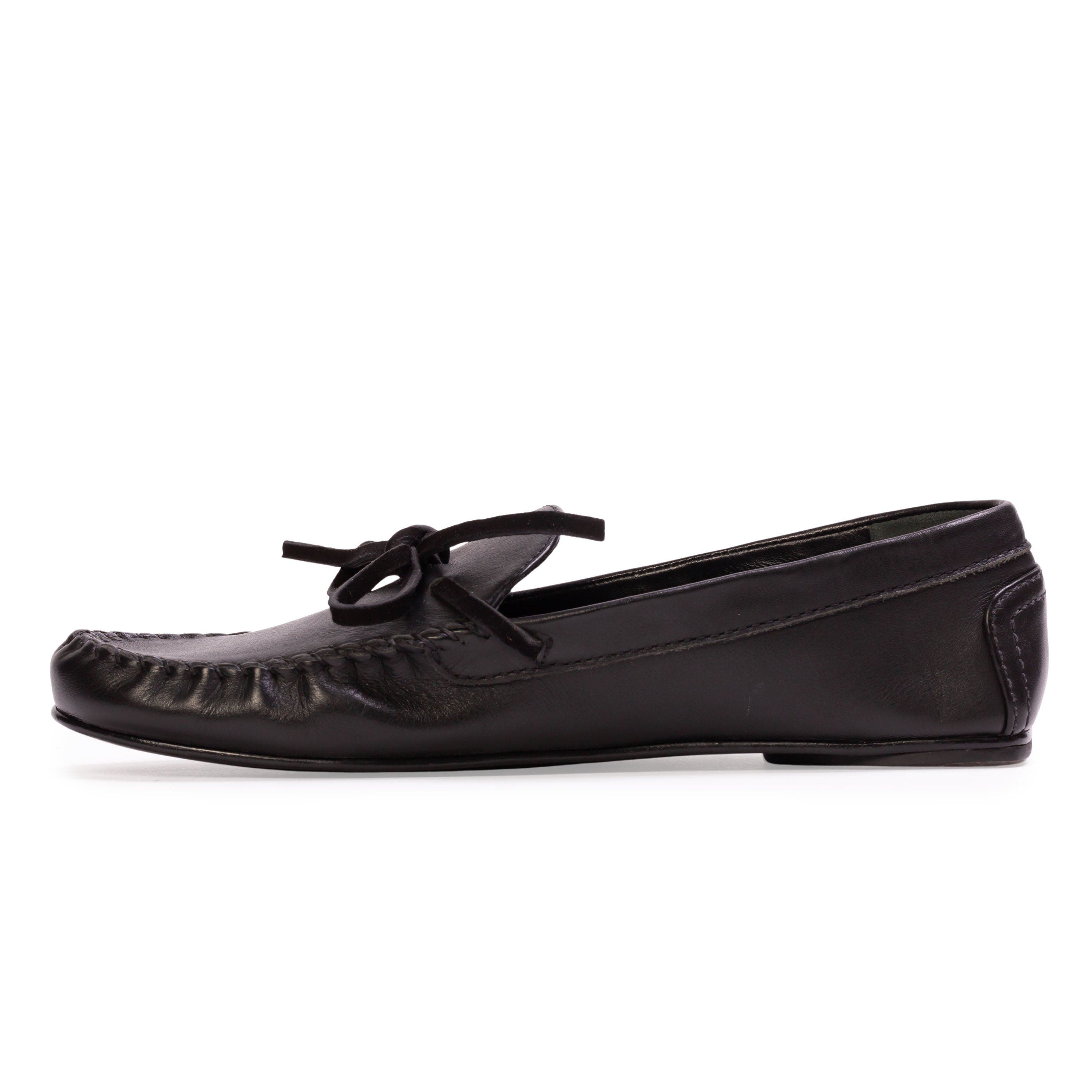 BLACK SUEDE STUDIO Solana Loafer, Alternate, color, 