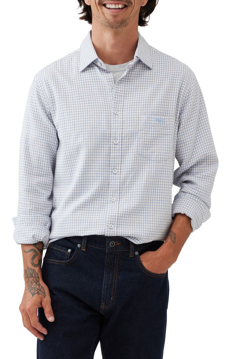 Rodd & Gunn Whare Creek Original Fit Gingham Check Cotton Button-Up Shirt, Main, color, 