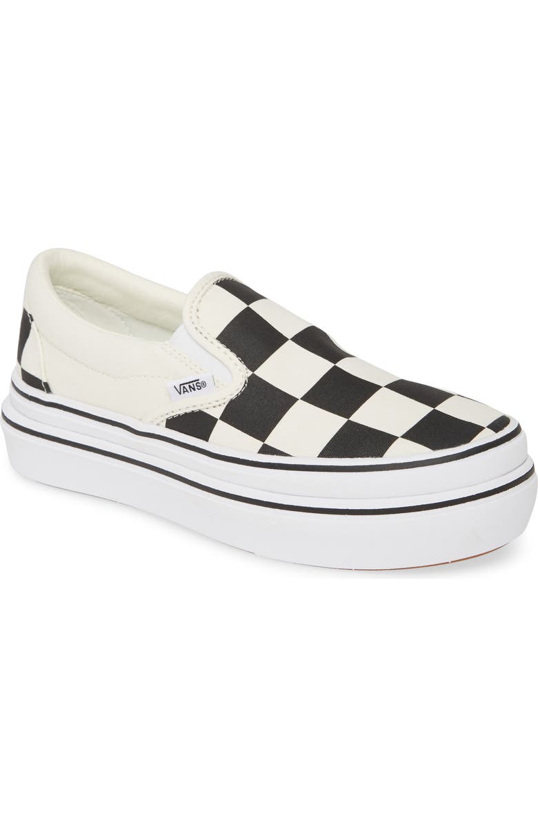 Vans Super ComfyCush Slip-On Platform Sneaker, Main, color,