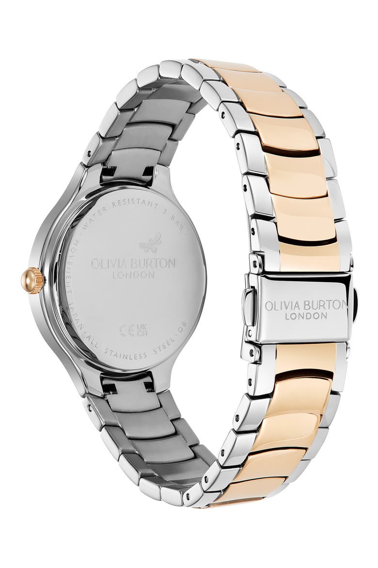 Lea Bracelet Watch, 34mm, Alternate, color, SILVER WHITE