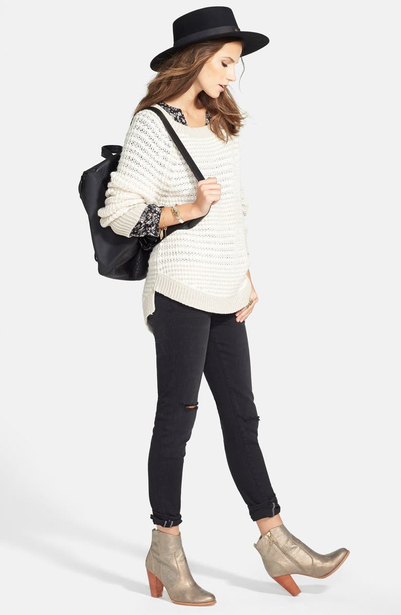 Hinge Henley Top, Alternate, color,