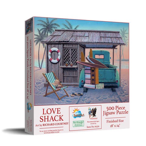 Love Shack 500 piece Jigsaw Puzzle for Adults