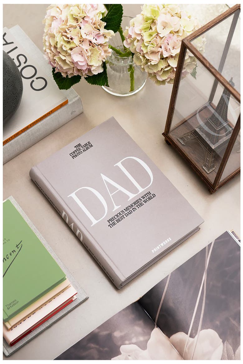 Dad Photo Book, Alternate, color, GREY