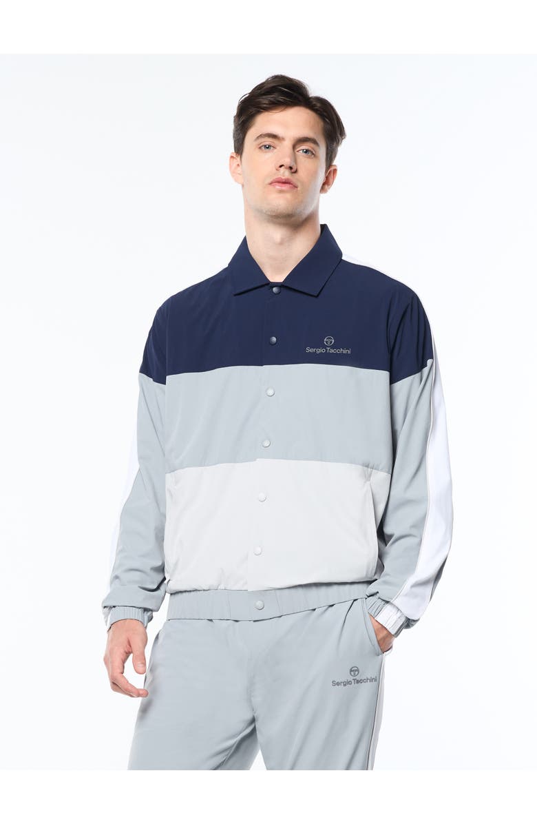 Sergio Tacchini Tore Jacket, Main, color, Sleet