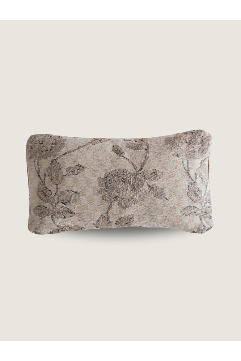Chiara Tapestry Lumbar Pillow, Main, color, Beige