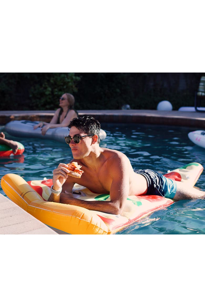 Pizza Slice Pool Float 74 Inch x 44 Inch, Alternate, color, Multicolored