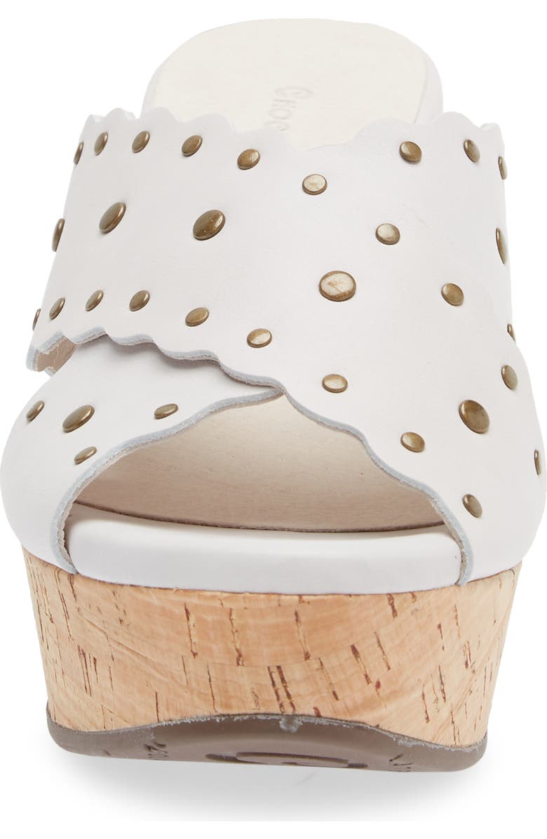 Chocolat Blu Studded Platform Wedge Sandal, Alternate, color,