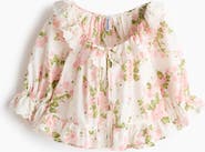H&M Broderie Anglaise Cotton Blouse