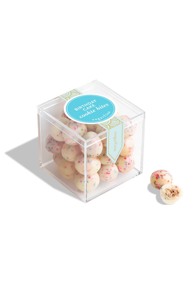 sugarfina Birthday Cake Cookies Set of 3 Candy Cubes, Alternate, color,