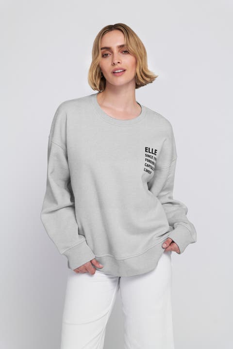 ELLE Collection Graphic Sweatshirt | Nordstrom