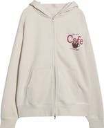 SANTO STUDIO Maple Café Cotton Zip Hoodie