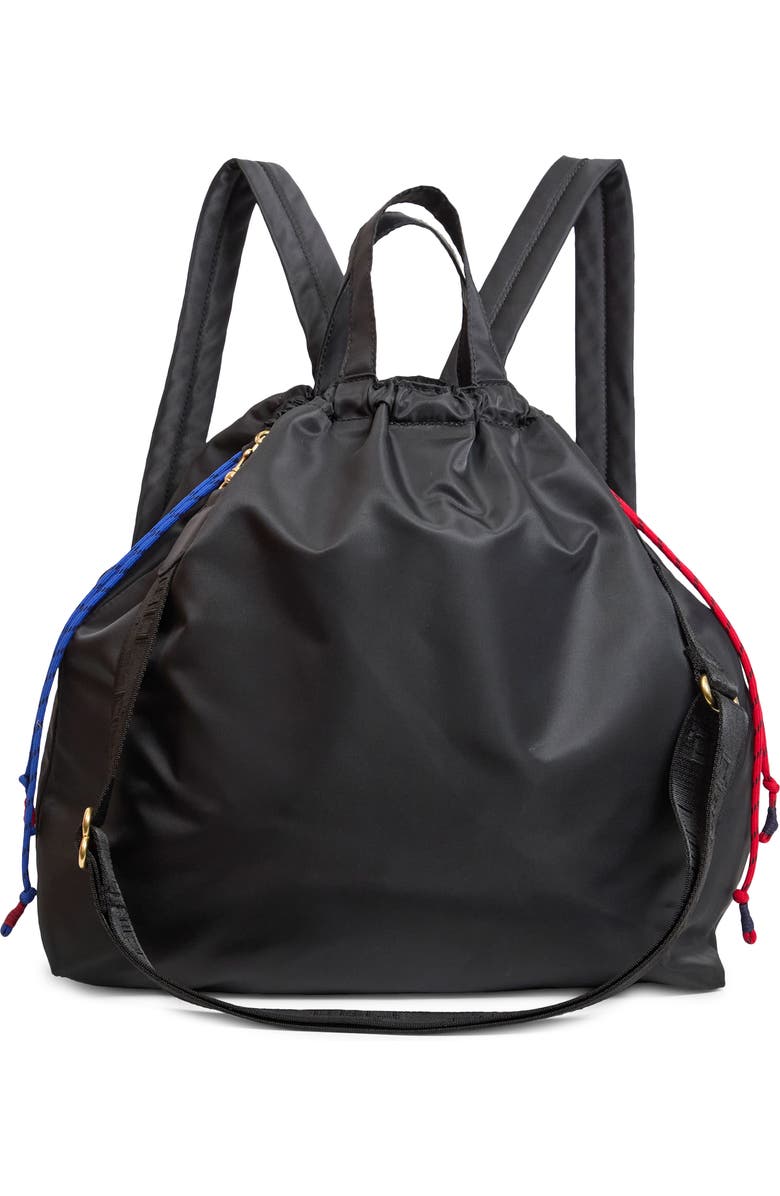 Clare V. Sac Tout Convertible Backpack, Main, color, Black