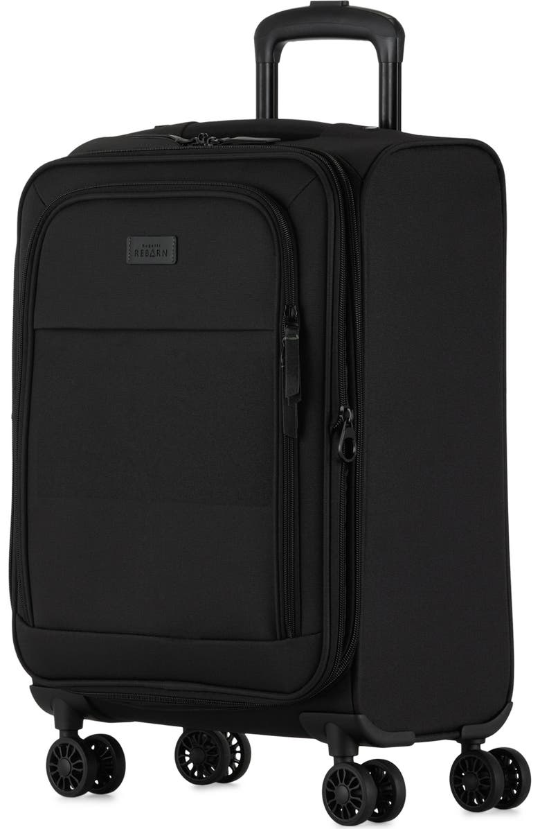 bugatti Reborn 3 Piece Softside Luggage Set with Expansion, Alternate, color,