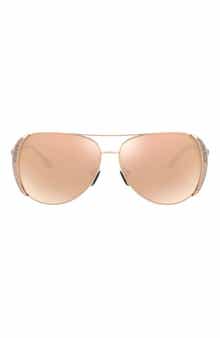 Michael Kors 58mm Aviator Sunglasses
