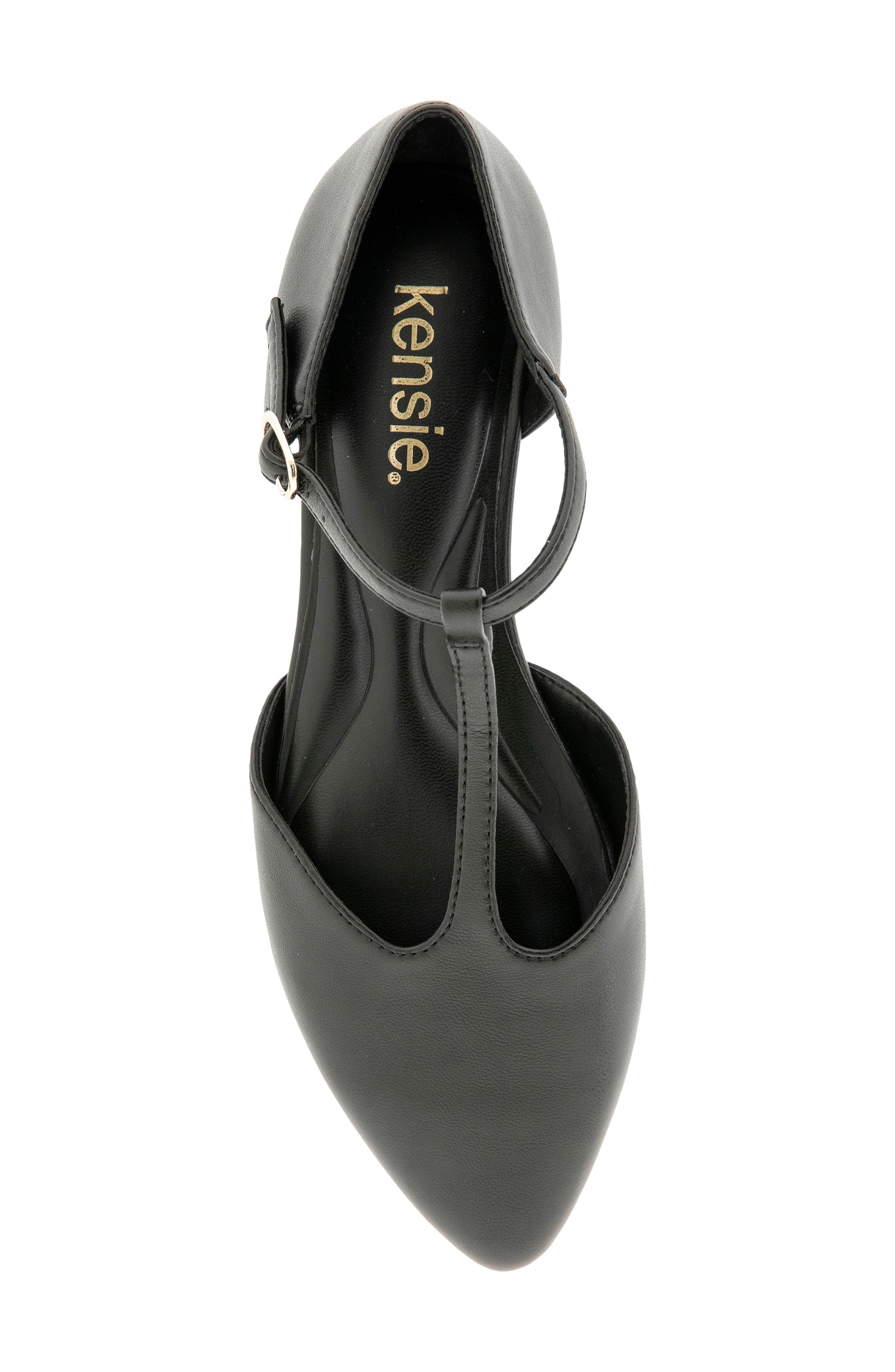 Gabrielle Woven Mary Jane Flat, Alternate, color, BLACK