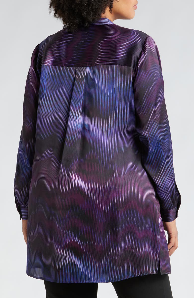 Anne Klein Abstract Print Tunic Top, Alternate, color,
