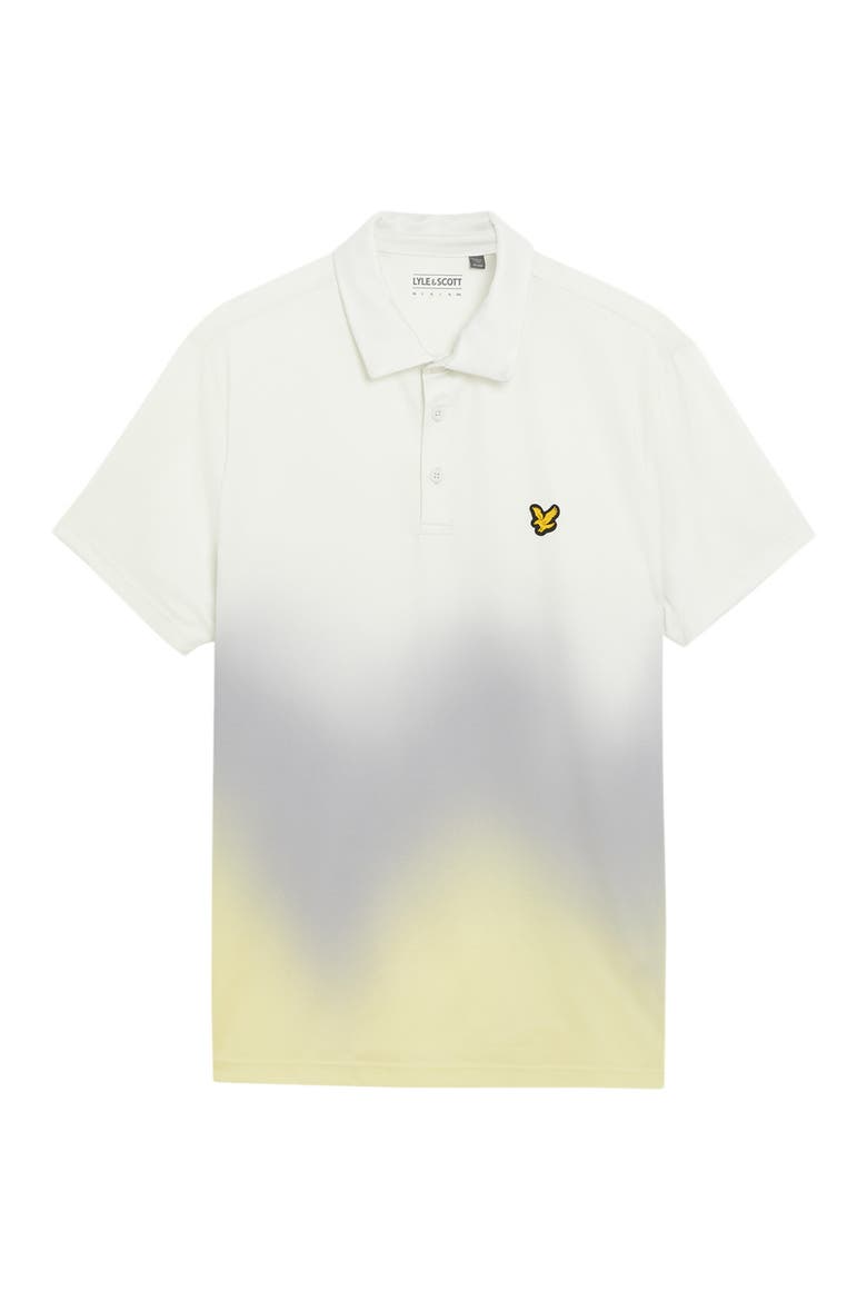 Gradient Polo Shirt, Alternate, color, White