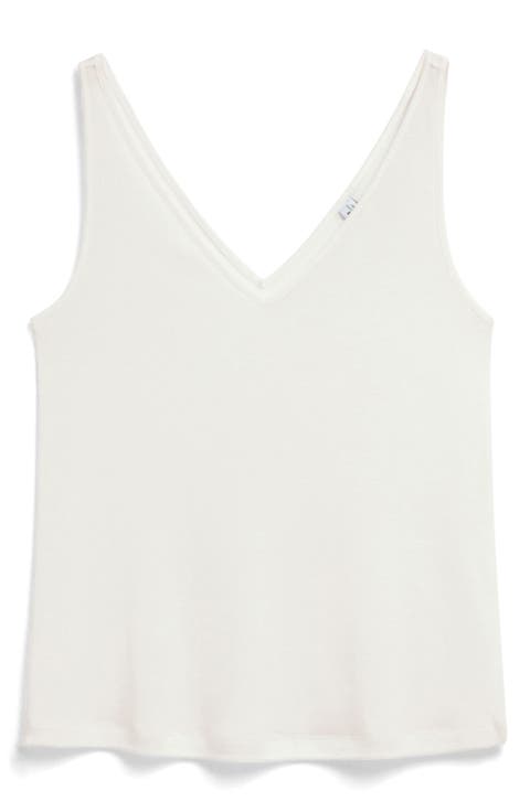 Double V-Neck Tank