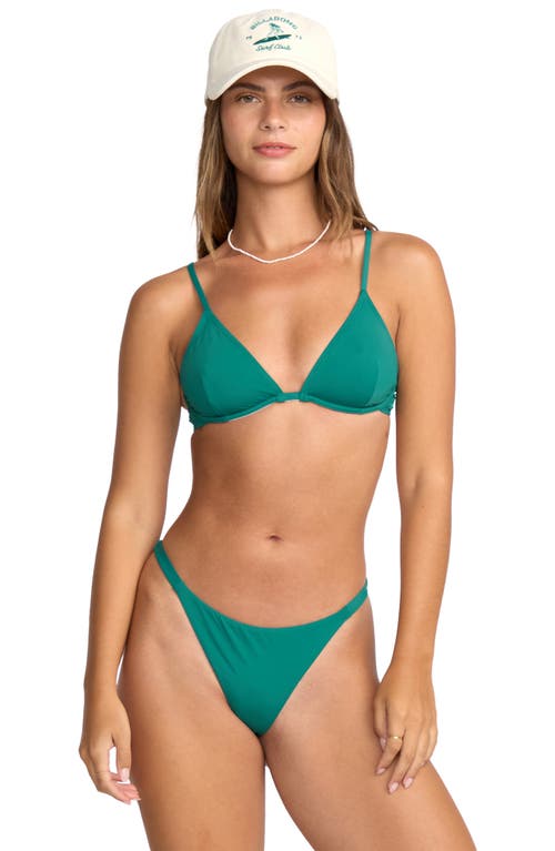 Billabong Sol Searcher Reese Underwire Bikini Top In Green