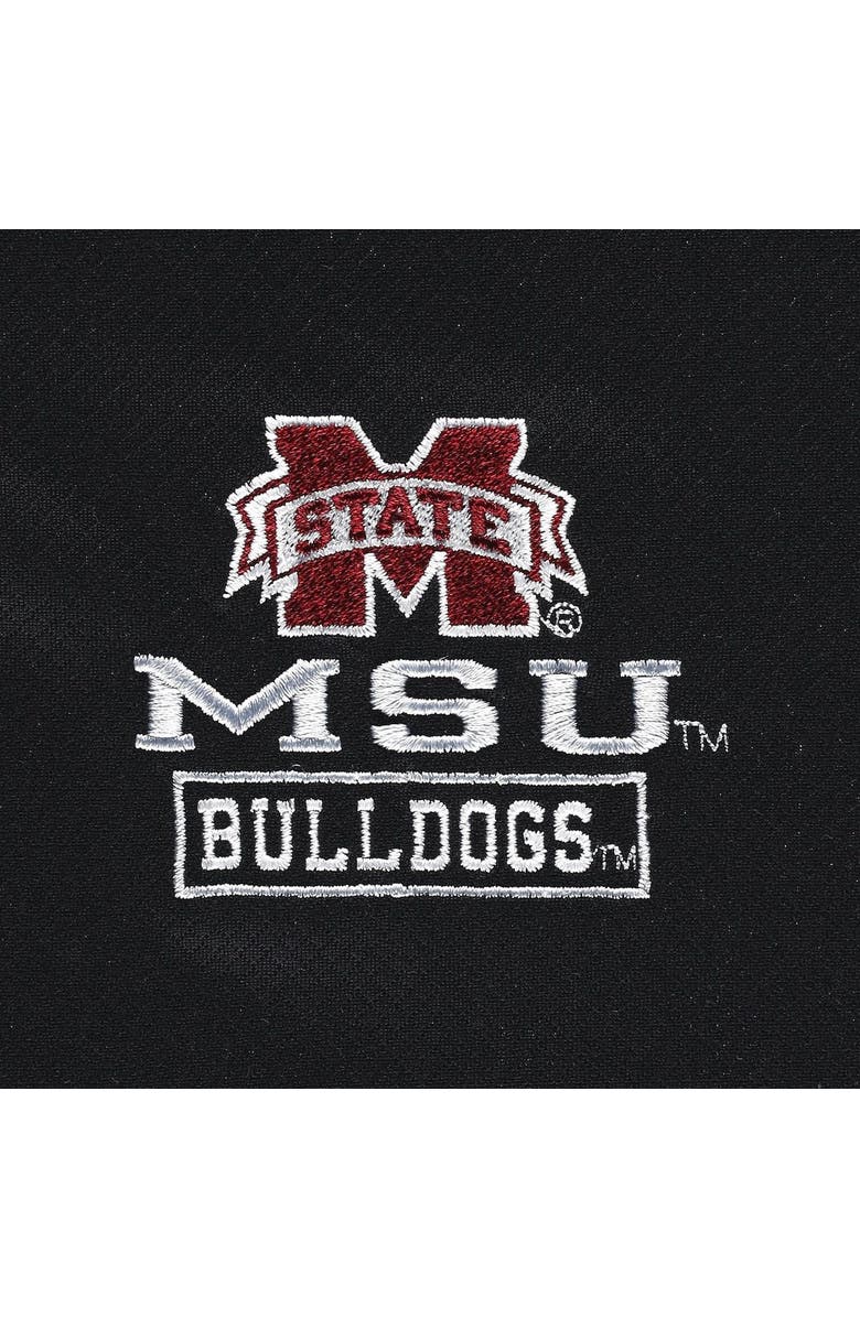 Champion Men's Champion Black Mississippi State Bulldogs Textured Quarter-Zip Jacket, Alternate, color, 