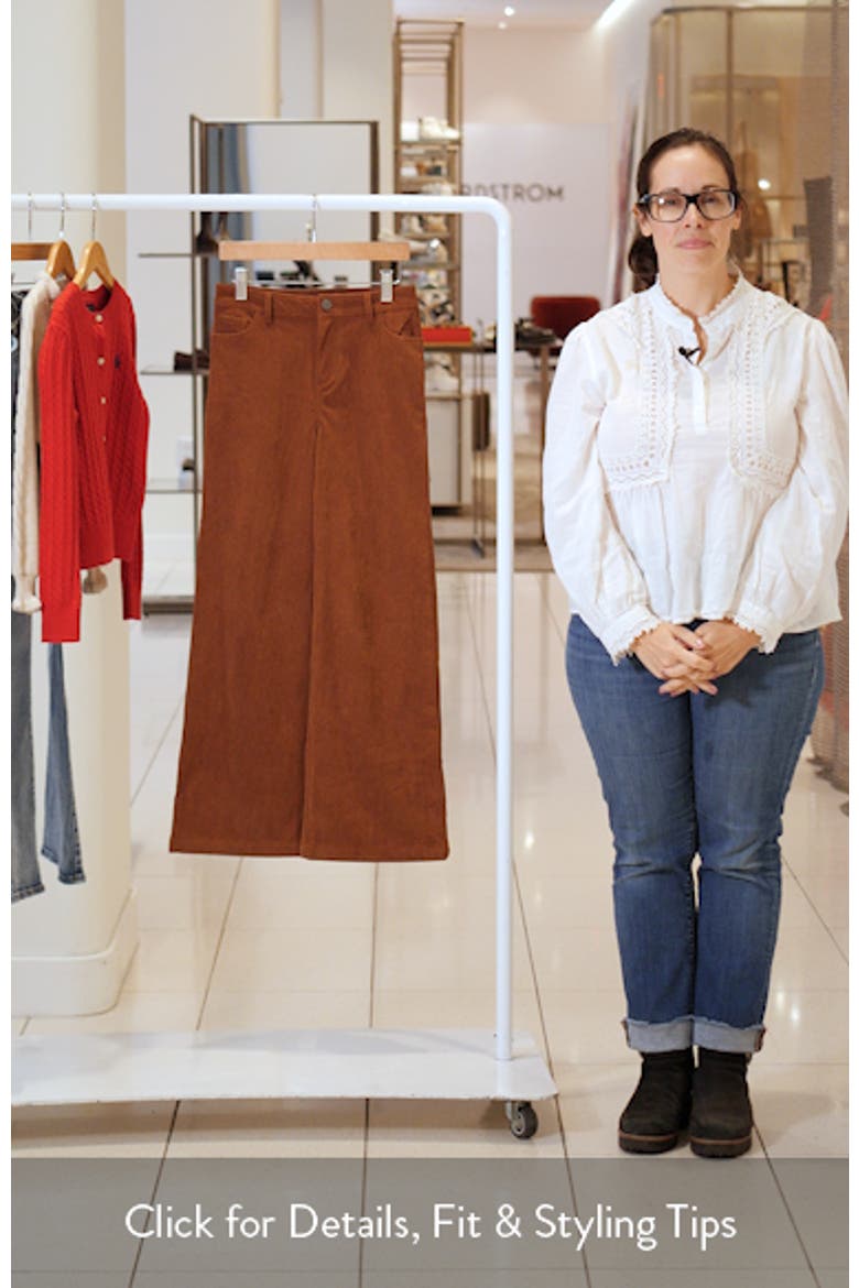 Kids' Wide Leg Corduroy Pants video