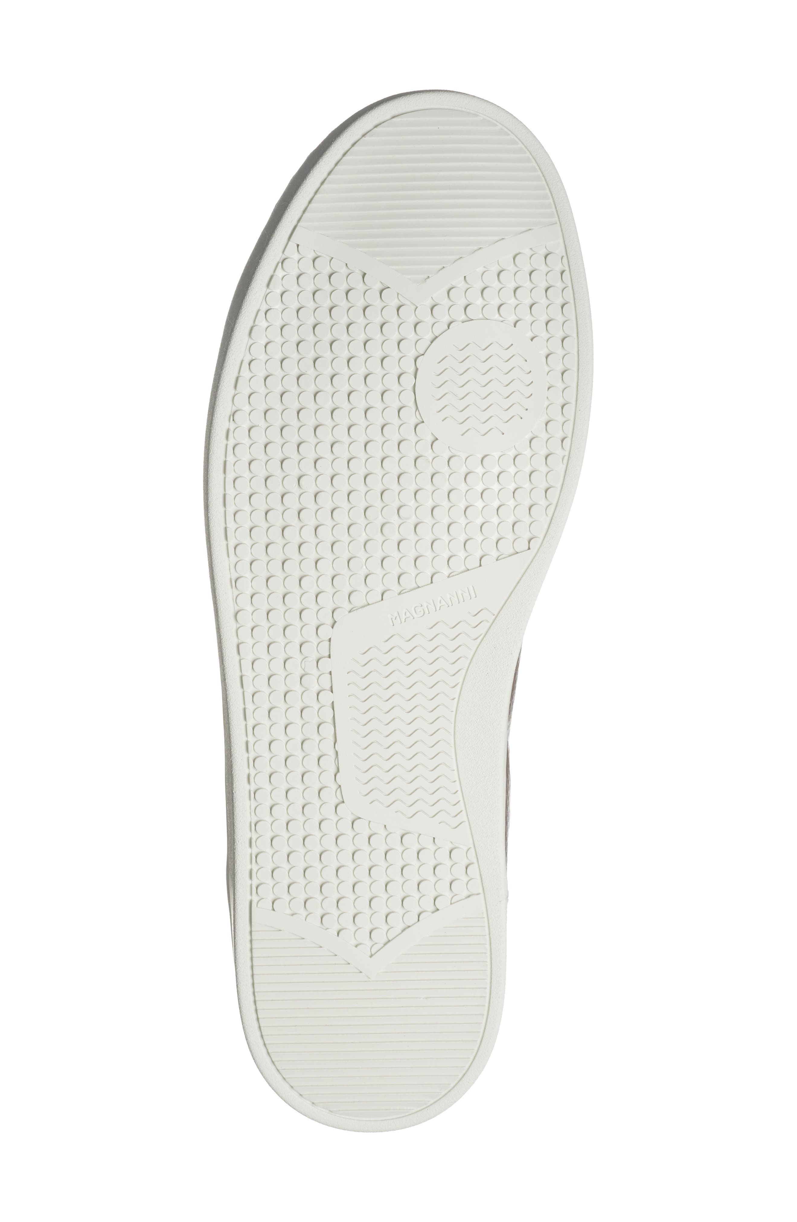 Magnanni Elonso Perforated Sneaker, Alternate, color, Midbrown