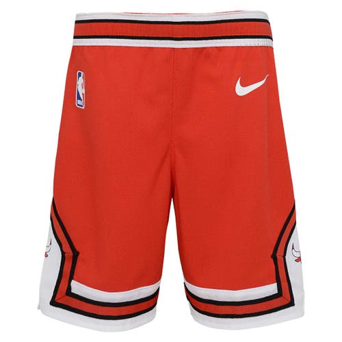 Nike Chicago Bulls Icon Replica Shorts, Little Boys (4-7) In Orange