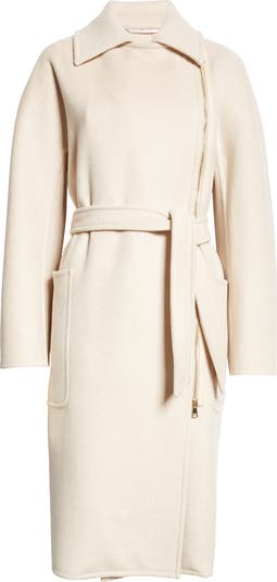 Max Mara Agosto Double Breasted Virgin Wool Coat | Nordstrom