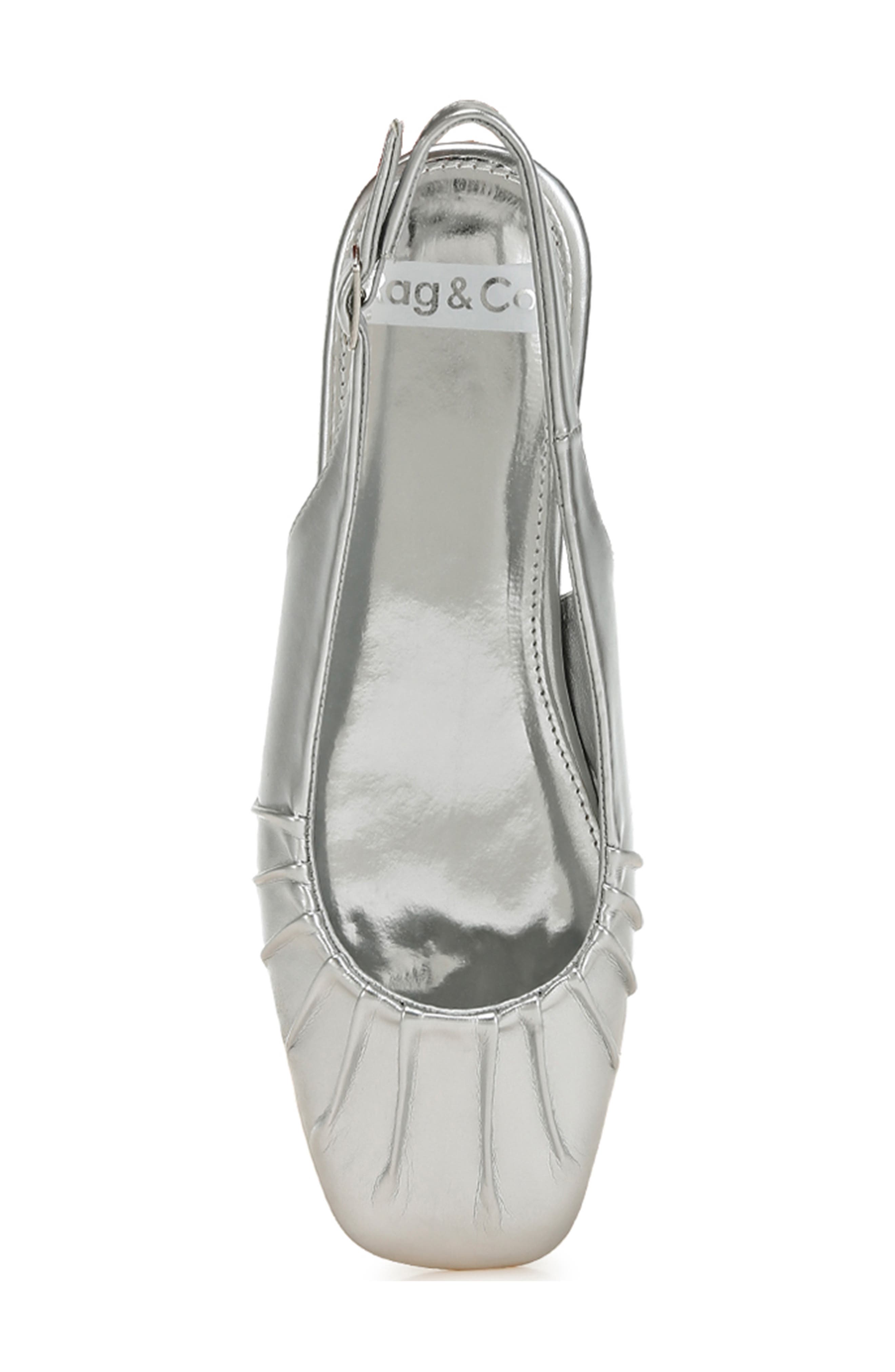 Rag & Co Berni Water Repellent Slingback Flat, Alternate, color, 