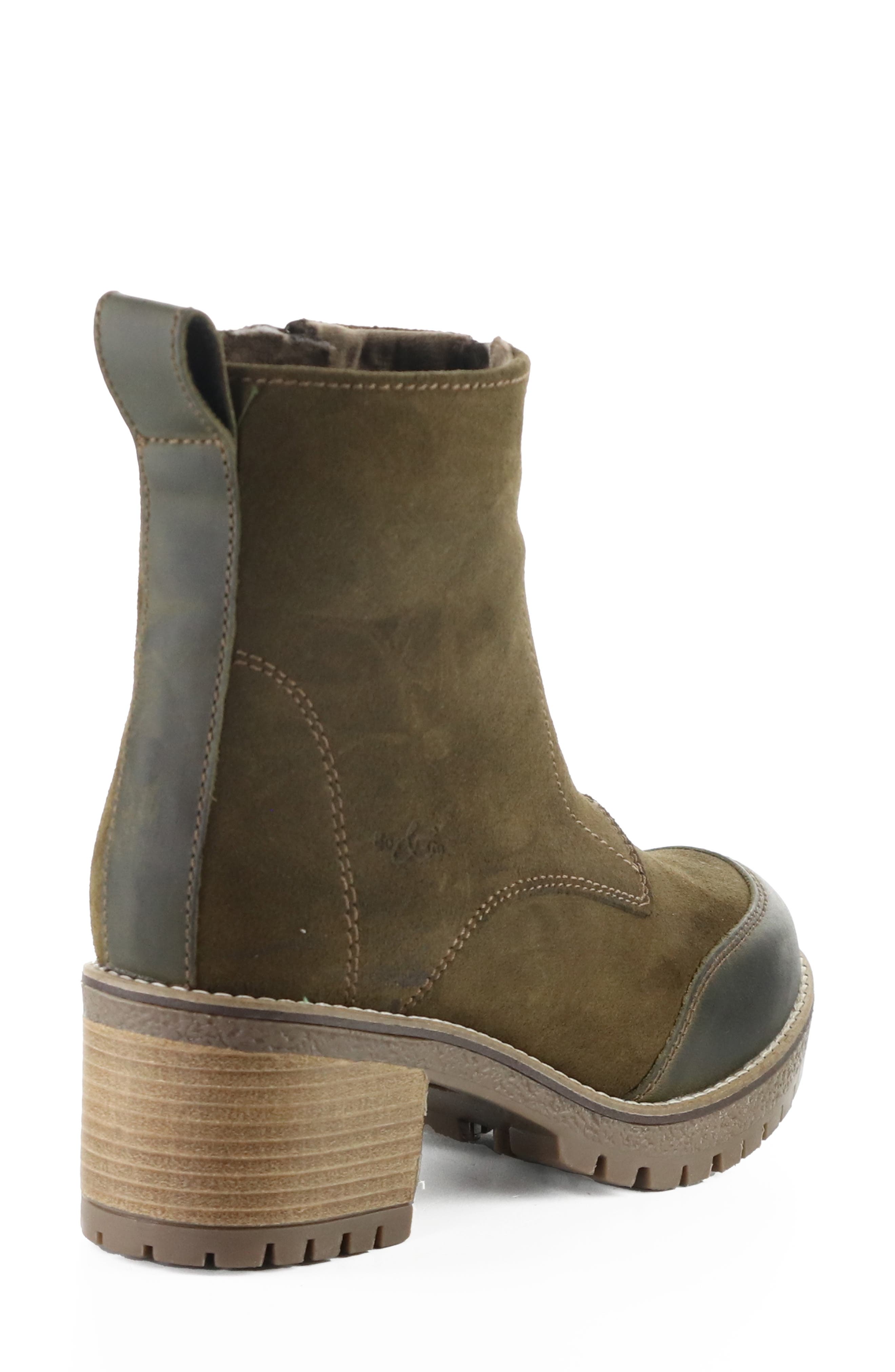 Munro Bootie, Alternate, color, OLIVE
