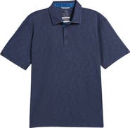 Swannies Barrett Botanical Print Golf Polo