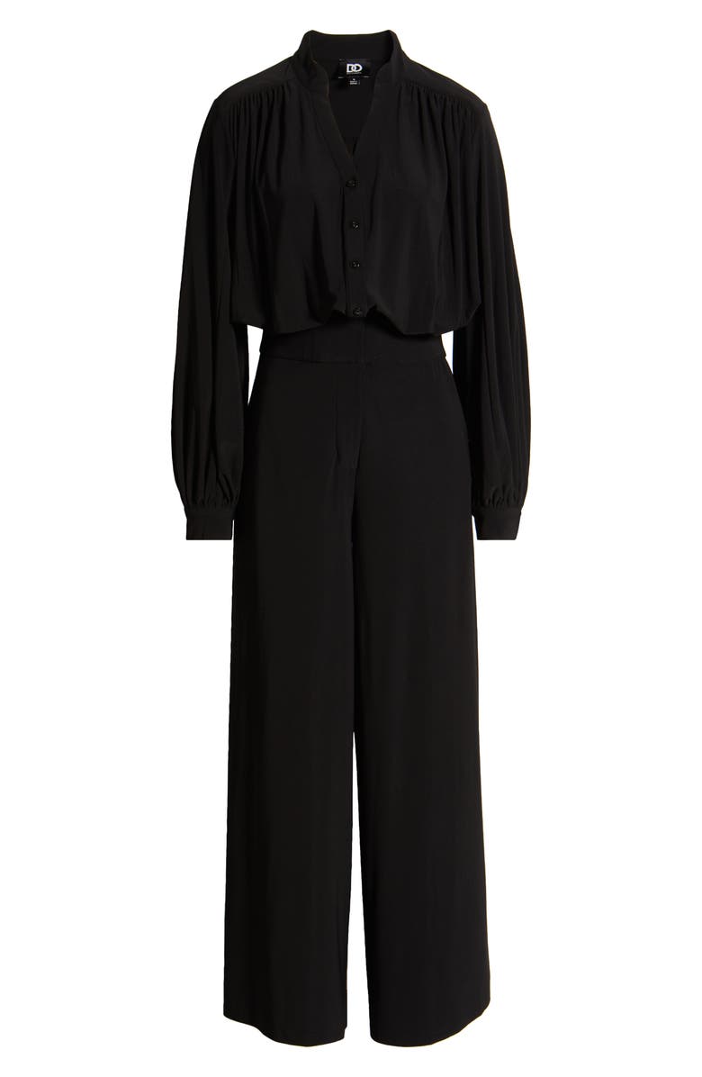DO by Dee Ocleppo Long Sleeve Stretch Jersey Jumpsuit, Alternate, color, 