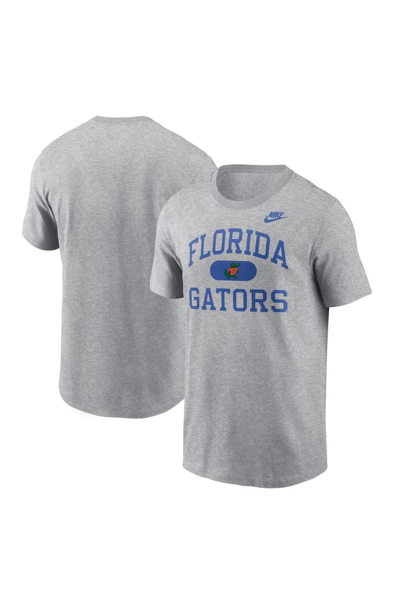 Nike Men's Nike Heather Charcoal Florida Gators Legacy Alma Mater T-Shirt, Alternate, color,